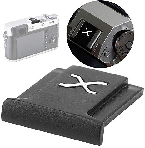 VBESTLIFE Camera Hot Shoe Cover, Pure Alloy Manufacturing Matte Surface Compact Lightweight Hot Shoe Protection Cover for Fuji X Series Cameras