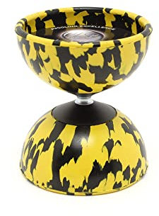 Mister Babache 3373 Arlequin Diabolo Medium Harlekin, schwarz/gelb, No Size