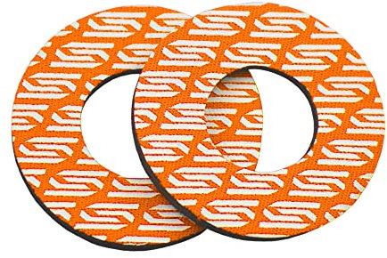 SCAR Griffdonuts für Griffe Donuts Moto Cross Motocross Motorrad Enduro Supermotard Quad MX ATV Kompatibel mit KTM SX SXF EXC EXCF 50 65 85 125 150 250 300 350 450 500 - Orange
