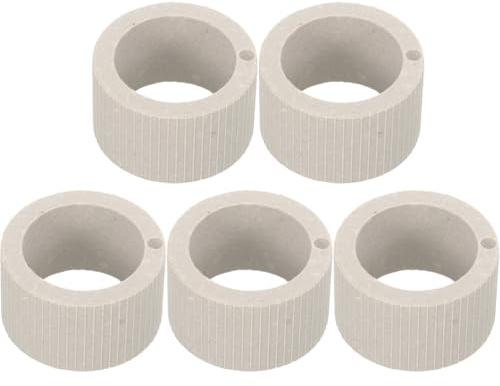 POPETPOP Fijador de plantas acuáticas para acuario, 5 unidades, anillos de cerámica para plantas, soporte fijo para fijación estable de plantas subacuáticas para decoración de acuarios