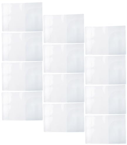GATHINESS Set 20 Pezzi Custodia Passaporto Trasparente in Pvc Resistente Agli Urti, Protezione Leggera per Passaporto e Carte di Credito, per Viaggi