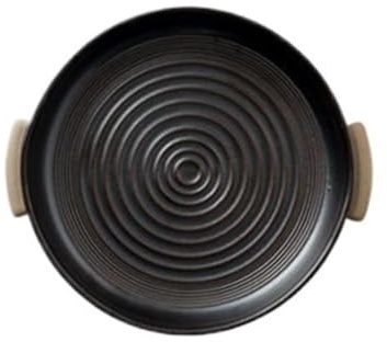 gratängform Trådad keramisk bakform med handtag(Svart,Små)