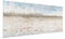 Glasbild Moderne Kunst Horizont-Kante I Wandbild Glas Panorama, 30x80 cm