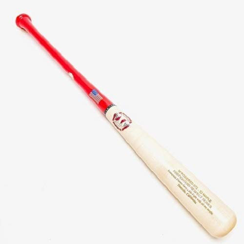 Mpowered Baseball Unisex-Erwachsene P-72FIRE31 Firefighters Respect Series Baseballschläger, rot, 31