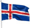 PHENO FLAGS Island Flagge 90x150cm - wetterbeständige Fahne mit Messingösen, 100% Polyester, robuste Doppelnaht & in lebendigen Farben - ideal für Flaggen-Liebhaber