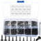 1200 Pz Micro Mini Viti Autofilettanti, Piccole Viti a Testa a Croce Tonda Cilindrica, Vite a Testa Cruciforme per Riparazione Occhiali Orologio Laptop - M1/M1.2/M1.4/M1.7