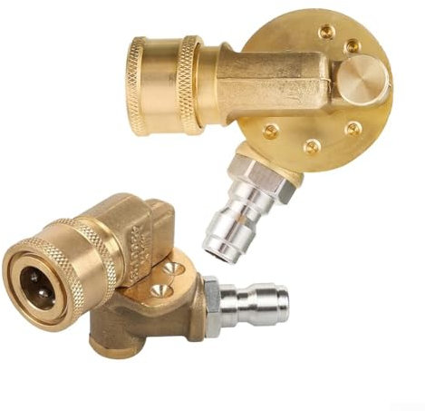 Adattatore per ugello per pulitore ad alta pressione da 35,6 cm, connessione rapida e angoli regolabili disponibili (giunto a quinto ingranaggio)