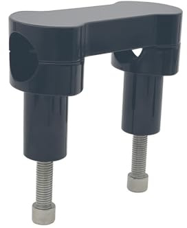 Supporto Per Riser Manubrio Da 3 Di Altezza E 1,25 Con Copertura Superiore Per Touring Per Softail Per Dyna Street Per Bob Riser Manubrio Riser