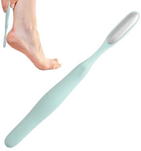Spazzola per la pulizia dei piedi con manico lungo, per rimuovere calli e