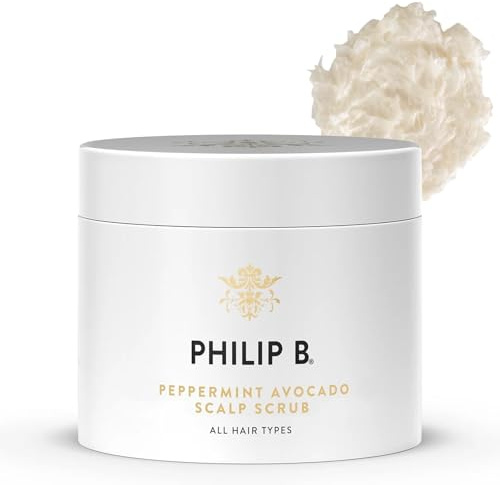 PHILIP B. Exfoliante para el cuero cabelludo con aguacate y menta 8 fl oz