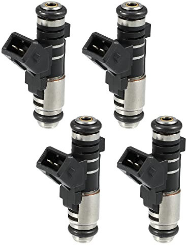 A ABSOPRO 4 Stück 1984C9 Einspritzdüse für PEUGEOT 206 Hatchback 1998-2012 1.1L