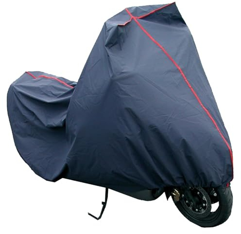 Funda Cubre Motos, Cubierta Impermeable Protector para Moto Scooter, 250x115x75cm con Cremallera.