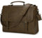 IGOLUMON Aktentasche Herren Wasserdicht Umhängetasche Herren 15,6 Zoll Laptoptasche Vintage Arbeitstasche Messenger Bag Laptop Schultertaschen Khaki