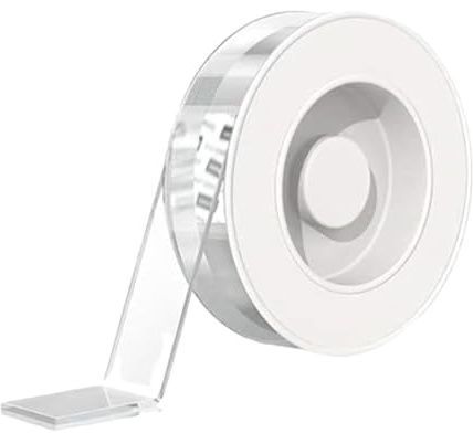 Generisch Double Tape - Double Sided Tape Heavy Duty | Clear Removable Nano Tapes | Adhesive Sticky Strips For Picture Classroom Poster Outdoor Wall Rug Decoration Classroom Reusable | 118.11 Inches