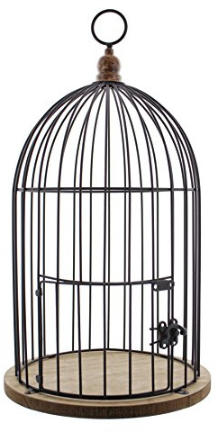 Frank Flechtwaren- Cage à oiseaux décorative - Gabbietta