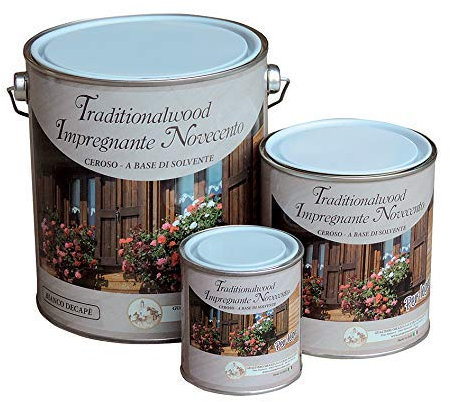 Cera Novecento 9076 Traditionalwood Impregnante, Noce Chiaro, 750 ml