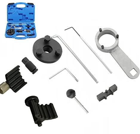 DR TOOLS Motor Einstellwerkzeug Zahnriemen für VW Golf 5 6 Passat T5 Audi A4 1.4 1.9 2.0