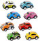 AWAVM Petites Voitures Jouets, Coffret Voiture Miniatures avec 8 Pièces pour Filles et Garçons de 3 à 4 Ans et Plus