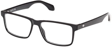 adidas Originals Brillengestell (Model OR5087) für Herren, Rechteckig, gefertigt aus Kunststoff (inklusive Brillenetui)
