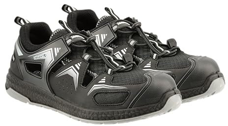Högert Technik Ht5k581-42, Sandalias de Seguridad Hombres, Negro, 42 EU