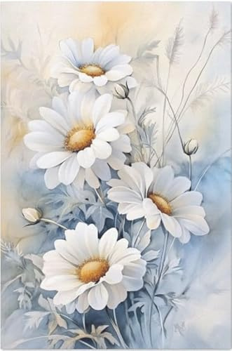 The Shabby Hummingbird A Whisper of Daisies Large Decoupage Paper, 21 x 29 (For Furniture, large projects)
