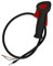 Kawapower Gasgriff komplett 22 mm für Motorsense, KPACLR, Schwarz und Orange