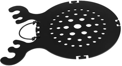 FONDOTIN Planteur Mural pour Fougères Platycerium Support Décoratif Vertical pour Orchidées Et Succulentes Design Créatif Forme De Corne Installation Facile Mat