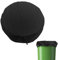 HLIWS 1 Couvercle de tambour, diamètre 65 cm avec cordon de serrage réglable, Couvercle Housse de Protection, noir, étanche à la poussière et à l'eau,Housse de Protection,offre une protection complète