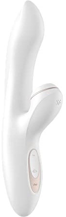 Satisfyer Pro G-Spot Rabbit Dildo Vibrator | Klitoris-Sauger mit 11 Intensitätsstufen | G-Punkt-Massage mit 10 Vibrations-Programmen | Wasserdichtes (IPX7) Sex-Spielzeug für Frauen
