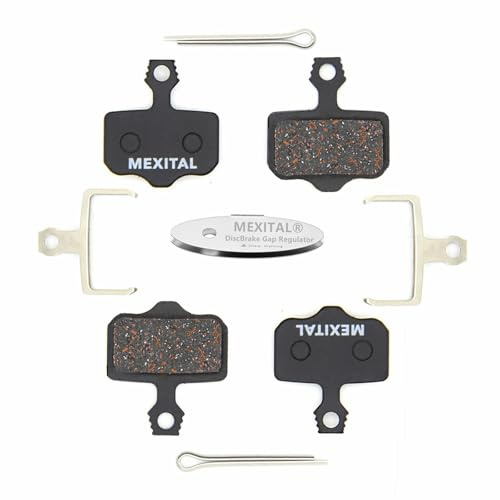 MEXITAL 2 coppie Pastiglie Freni in Ceramica per Bicicletta per AVID SRAM Elixir 1 3 5 7 9 CR R VIA GT XO XX eTap AXS Force Series Level T TL TLM Ultimate ASSESS C430 TRICKSTUFF Cleg 2