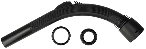 vhbw grepp-ersättning för Nilfisk 1470243520 för dammsugare – handgrepp, reservdel, 32 mm anslutning, 37,1 cm lång