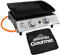 Dellonda 2 Burner Portable Gas Plancha 5kW BBQ Griddle, Includes PVC Cover, Stainless Steel - DG232