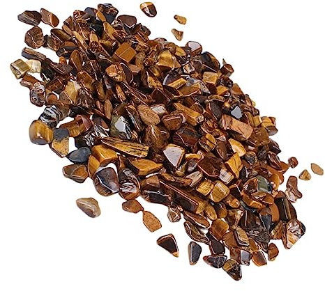 Angoily 1 Juego Grava De Ojo De Tigre Amarillo Jardín Paisajismo Piedras Acuario Grava Río Rock Piedras para Peceras Betta Piedras De Acuario Rocas De Pecera Vidrio Decoraciones