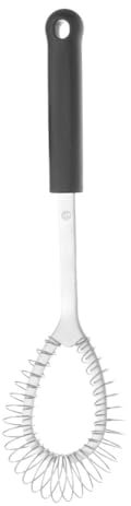 HENDI Frusta a spirale, cucchiaio magico, frullino-sbattitore a mano, frusta cucina per montare e mescolare uova, latte, farina, creme, salse, condimenti, ecc, mini miscelatore, (L)300mm, inox, PP