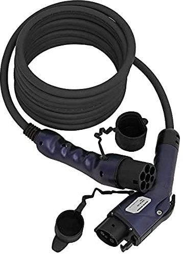 Sealey 5m 32A (7.4KW) Type 1 to Type 2 Mode 3 EV Charging Cable - EVCC1232