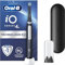 Oral-B Spazzolino Elettrico Ricaricabile iO 4N, Sensore di Pressione, Connessione Bluetooth, 4 Modalità di Spazzolamento, 1 Testina, 1 Spazzolino, 1 Custodia da Viaggio, Nero, Idea Regalo