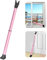 AceMining Verbesserte Tür-Sicherheitsstange und Terrassenschiebestange, robuste Stopper, verstellbare Jammer für Zuhause, Wohnung, Reisen (1 Packung, Rosa)
