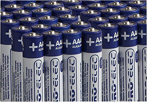 Battery, Alkaline AAA Bulk 100PK, Non Rechargeable Batteries, Qty X 100