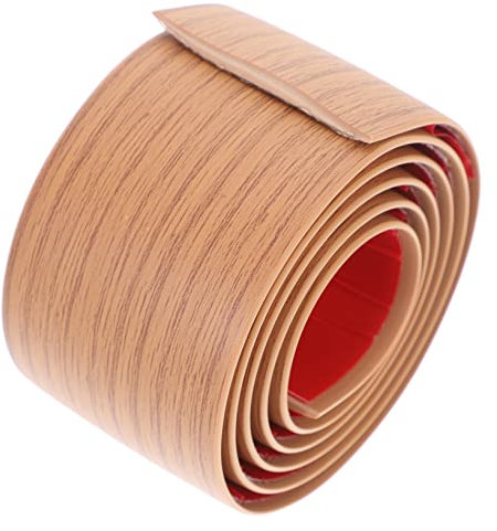 DOITOOL Boden Übergangszone Vinylbodenkleber Laminatboden Reparatur Übergangsstreifen Für Vinylböden Parkett Reparatur Bodendeckleisten Holz-vinyl Teppichbesatz Holzleisten Pvc Holzboden