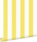 papier peint à rayures jaune et blanc 53 cm x 10.05 m - ESTAhome