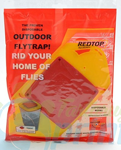 Red Top Trampa para moscas con atractivo