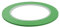 JINBING Fine Line Finline Vinyl-Abdeckband, Automobil-Farbe, Modellbau, für Kurven, Grün, 2,5 mm x 4 Rollen