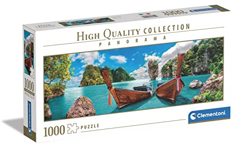 Clementoni - 39642 Collection Puzzle Phuket Bay Panorama - Jigsaw Puzzle 1000 Pieces, Made In Italy, Jigsaw Puzzle For Adults