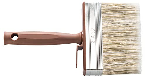 Hardy Working Tools – Brocha Ancha Spalter 150 mm, Serie 85 – Pincel de Pintura para Madera y Barnices, Fibras Sintéticas Claras para Pintar, Lasurar y Barnizar