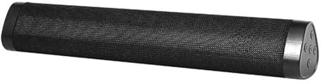 Bluetooth Sound Bar, Wireless Speaker with Built-In Subwoofer, 17in Home PC Soundbar, Long Playback Time, Buttons Control, Compact Design, for Computer, TV