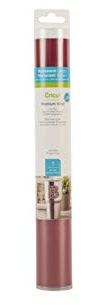 Cricut 2005186 Premium Vinyl™ – Permanent, Dark Red, 12 x 48