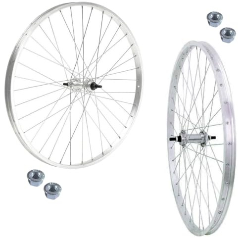 Par de ruedas/llantas delanteras y traseras de 26 pulgadas x 1. Bicicleta holandesa de 3/8 7 velocidades C2638AST+C2638PS7
