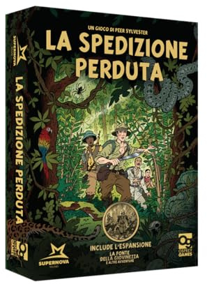 Studio Supernova - La Spedizione Perduta - Gioco di gestione risorse ed esplorazioni, 2-6 giocatori, 10+, Edizione in Italiano