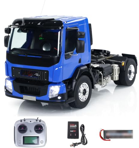 TOUCAN RC HOBBY LESU 4x4 RC Traktor Truck 1/14 RTR Metallchassis ferngesteuertes Auto Licht Batterie