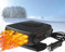 Leaflai Auto-Heizung 150W Tragbare Auto-Heizung Ventilator 12V Anti-Beschlag Auto Defogger mit Plug-in Zigarettenanzünder Windschutzscheibe Winter Auto-Heizung Kit